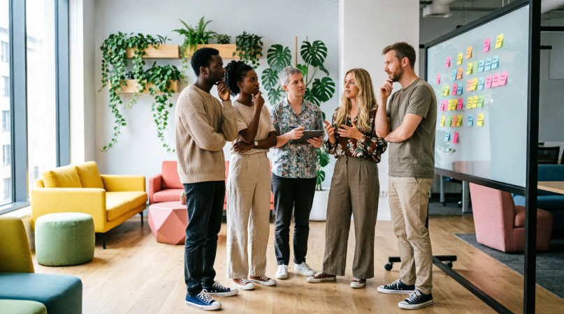 Équipe Ürgol en réflexion